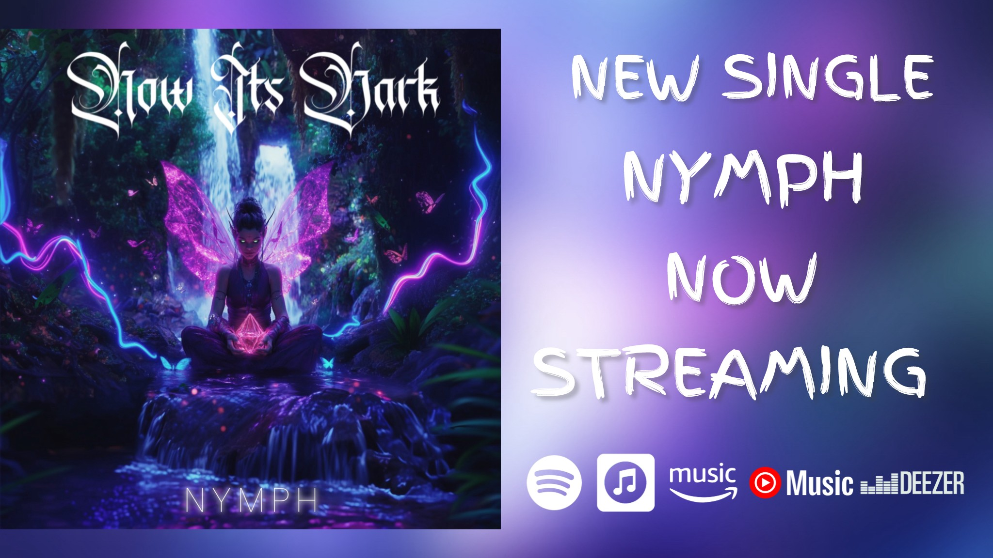 Now Its Dark - NYMPH Single Artwork
